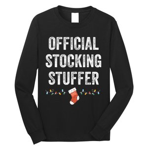 Stocking Stuffer Funny Matching Christmas Long Sleeve Shirt