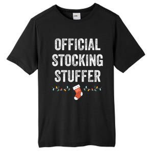 Stocking Stuffer Funny Matching Christmas Tall Fusion ChromaSoft Performance T-Shirt