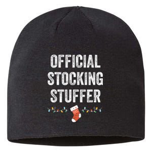 Stocking Stuffer Funny Matching Christmas Sustainable Beanie