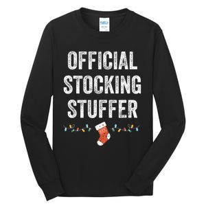 Stocking Stuffer Funny Matching Christmas Tall Long Sleeve T-Shirt