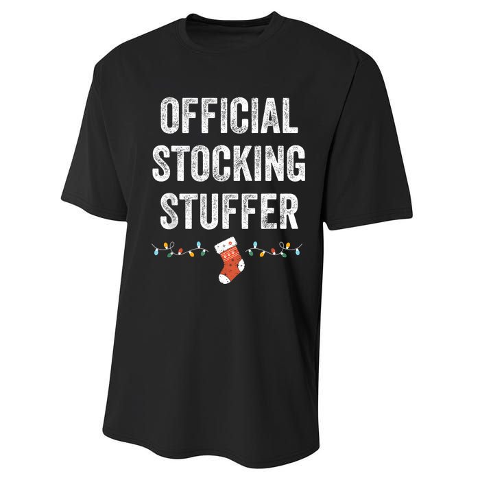 Stocking Stuffer Funny Matching Christmas Performance Sprint T-Shirt