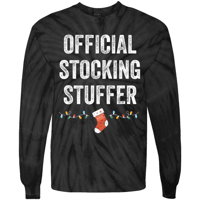 Stocking Stuffer Funny Matching Christmas Tie-Dye Long Sleeve Shirt