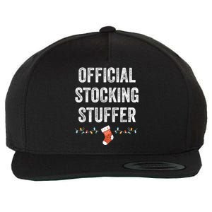 Stocking Stuffer Funny Matching Christmas Wool Snapback Cap