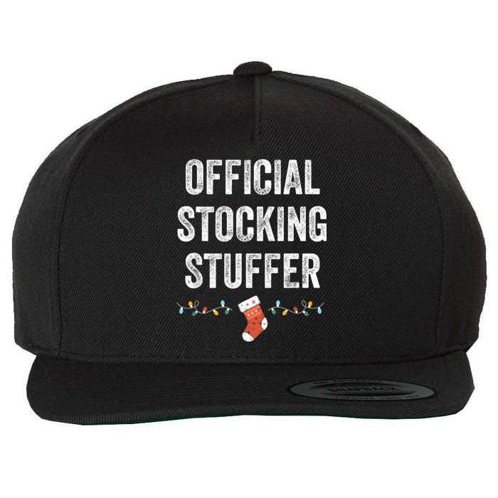 Stocking Stuffer Funny Matching Christmas Wool Snapback Cap