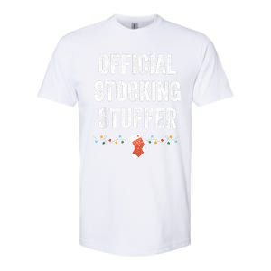 Stocking Stuffer Funny Matching Christmas Softstyle CVC T-Shirt