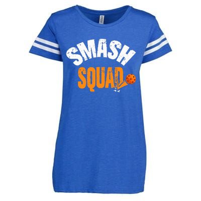 Smash Squad Funny Pickleball Player Pickleball Game Day Enza Ladies Jersey Football T-Shirt