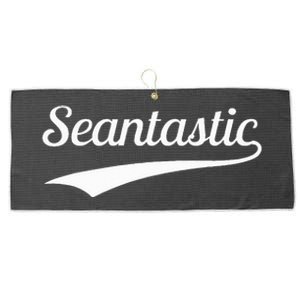 Sean Seantastic Funny First Name Fantastic Large Microfiber Waffle Golf Towel