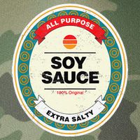 Soy Sauce Funny Halloween Costume Legacy Tie Dye Trucker Hat