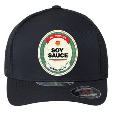 Soy Sauce Funny Halloween Costume Flexfit Unipanel Trucker Cap