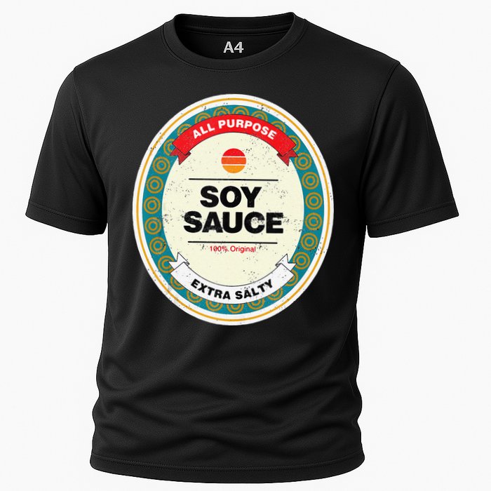 Soy Sauce Funny Halloween Costume Cooling Performance Crew T-Shirt