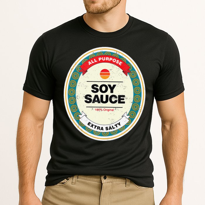 Soy Sauce Funny Halloween Costume Cooling Performance Crew T-Shirt