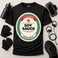 Soy Sauce Funny Halloween Costume Cooling Performance Crew T-Shirt