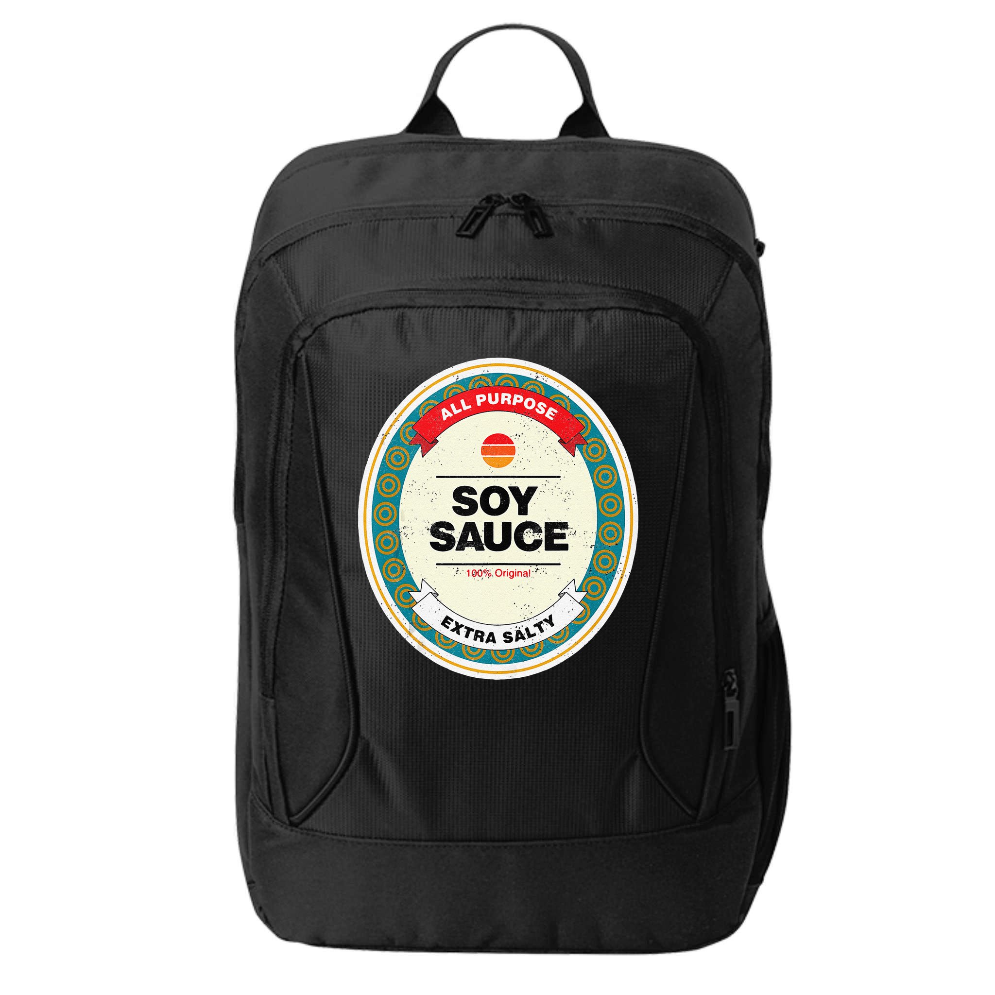 Soy Sauce Funny Halloween Costume City Backpack