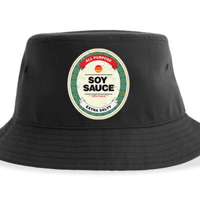 Soy Sauce Funny Halloween Costume Sustainable Bucket Hat