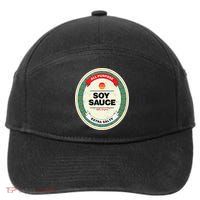 Soy Sauce Funny Halloween Costume 7-Panel Snapback Hat