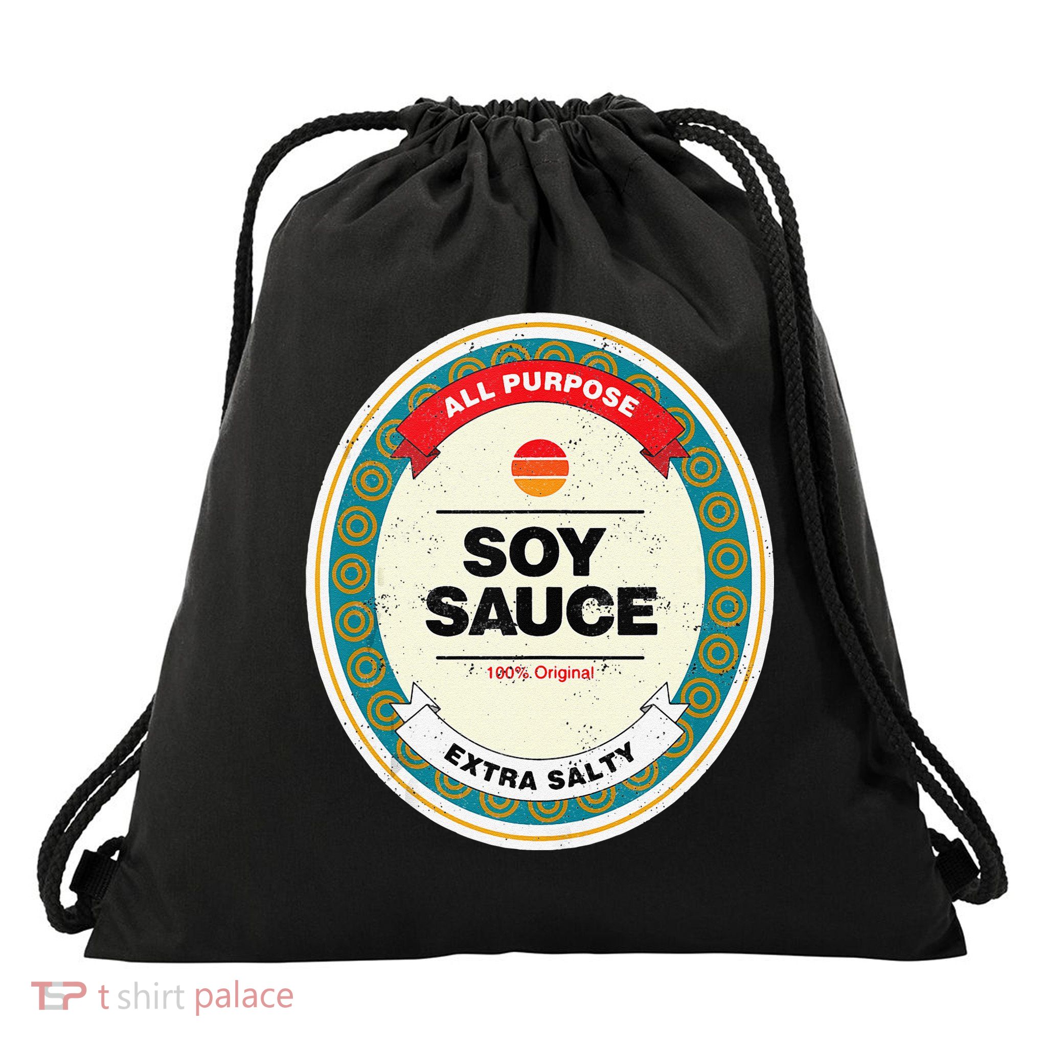 Soy Sauce Funny Halloween Costume Drawstring Bag