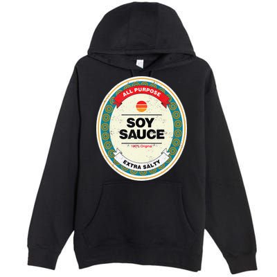 Soy Sauce Funny Halloween Costume Premium Pullover Hoodie