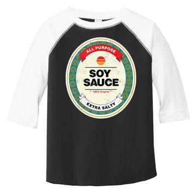 Soy Sauce Funny Halloween Costume Toddler Fine Jersey T-Shirt