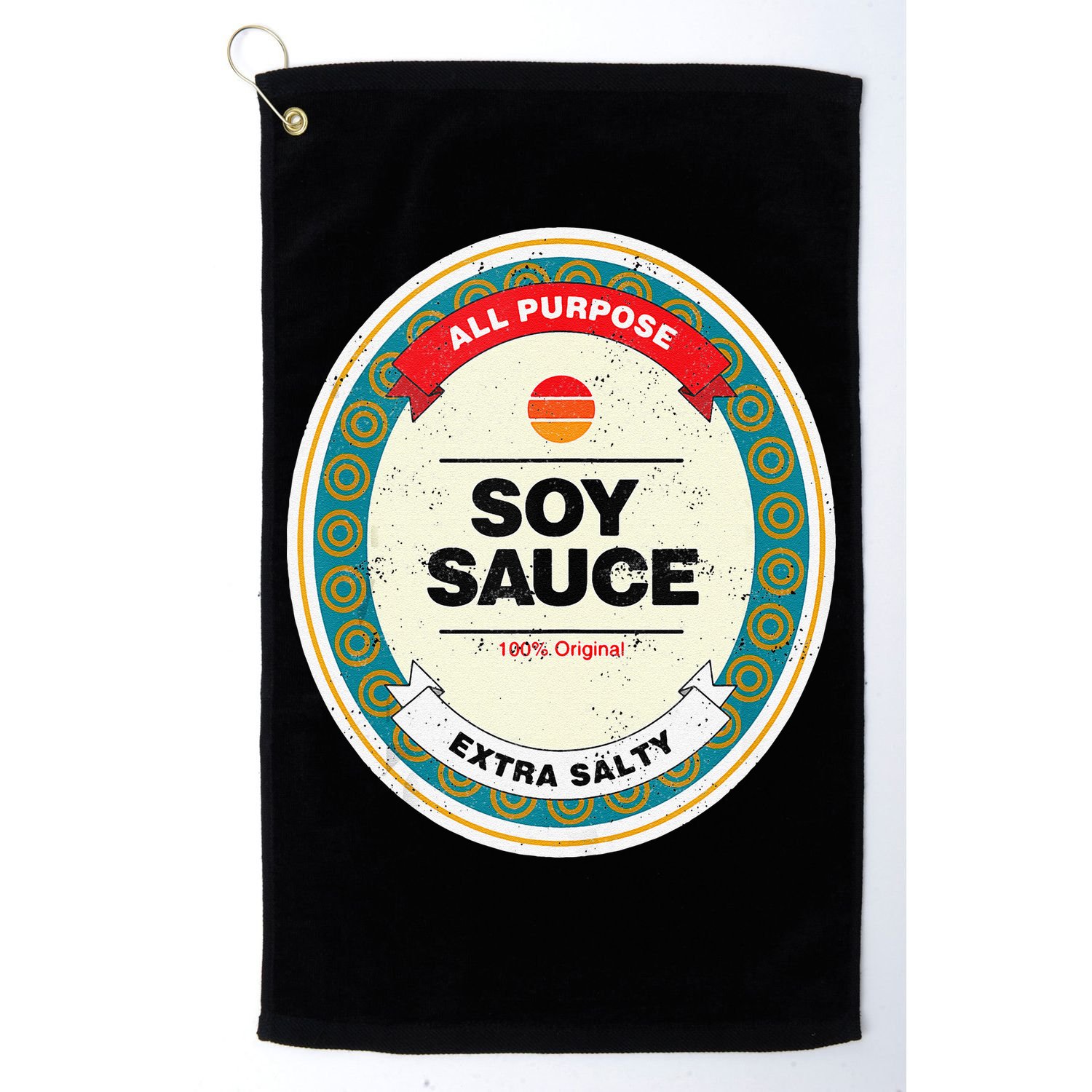 Soy Sauce Funny Halloween Costume Golf Towel