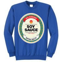 Soy Sauce Funny Halloween Costume Tall Sweatshirt