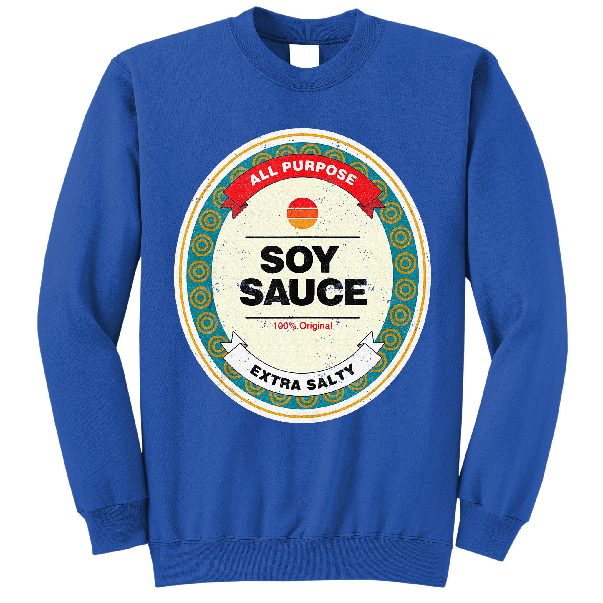 Soy Sauce Funny Halloween Costume Tall Sweatshirt