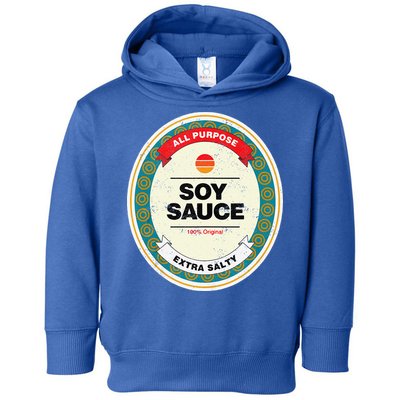 Soy Sauce Funny Halloween Costume Toddler Hoodie