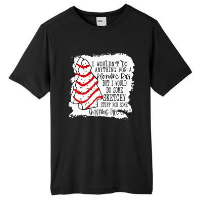 Sketchy Stuff for Some Christmas Tree Cakes Classic  Tall Fusion ChromaSoft Performance T-Shirt