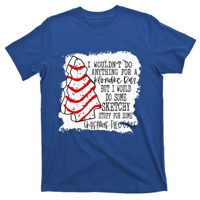 Sketchy Stuff for Some Christmas Tree Cakes Classic  T-Shirt