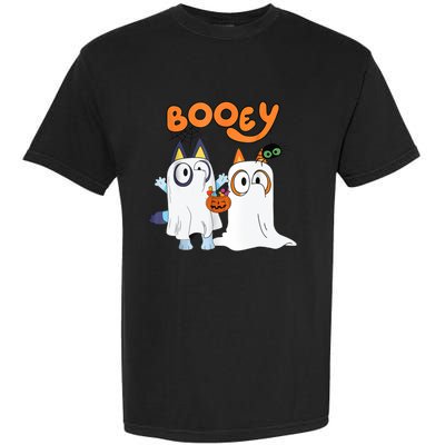 Spooky Season Funny Ghost Booey Halloween Garment-Dyed Heavyweight T-Shirt