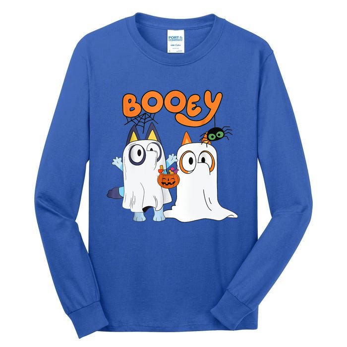 Spooky Season Funny Ghost Booey Halloween Tall Long Sleeve T-Shirt