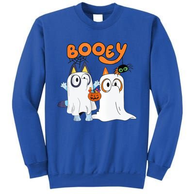 Spooky Season Funny Ghost Booey Halloween Tall Sweatshirt