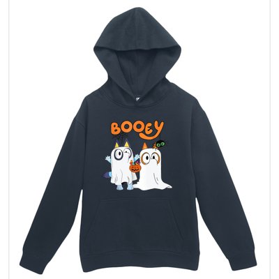 Spooky Season Funny Ghost Booey Halloween Urban Pullover Hoodie