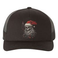 Skeleton Skull Funny Merry Christmas Santa Matching Family Yupoong Adult 5-Panel Trucker Hat