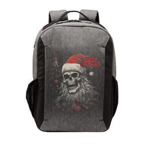 Skeleton Skull Funny Merry Christmas Santa Matching Family Vector Backpack