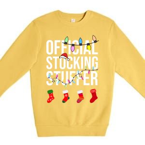 Stocking Stuffer Funny Adult Christmas Xmas Couple Gift Premium Crewneck Sweatshirt