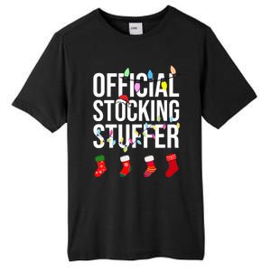 Stocking Stuffer Funny Adult Christmas Xmas Couple Gift Tall Fusion ChromaSoft Performance T-Shirt