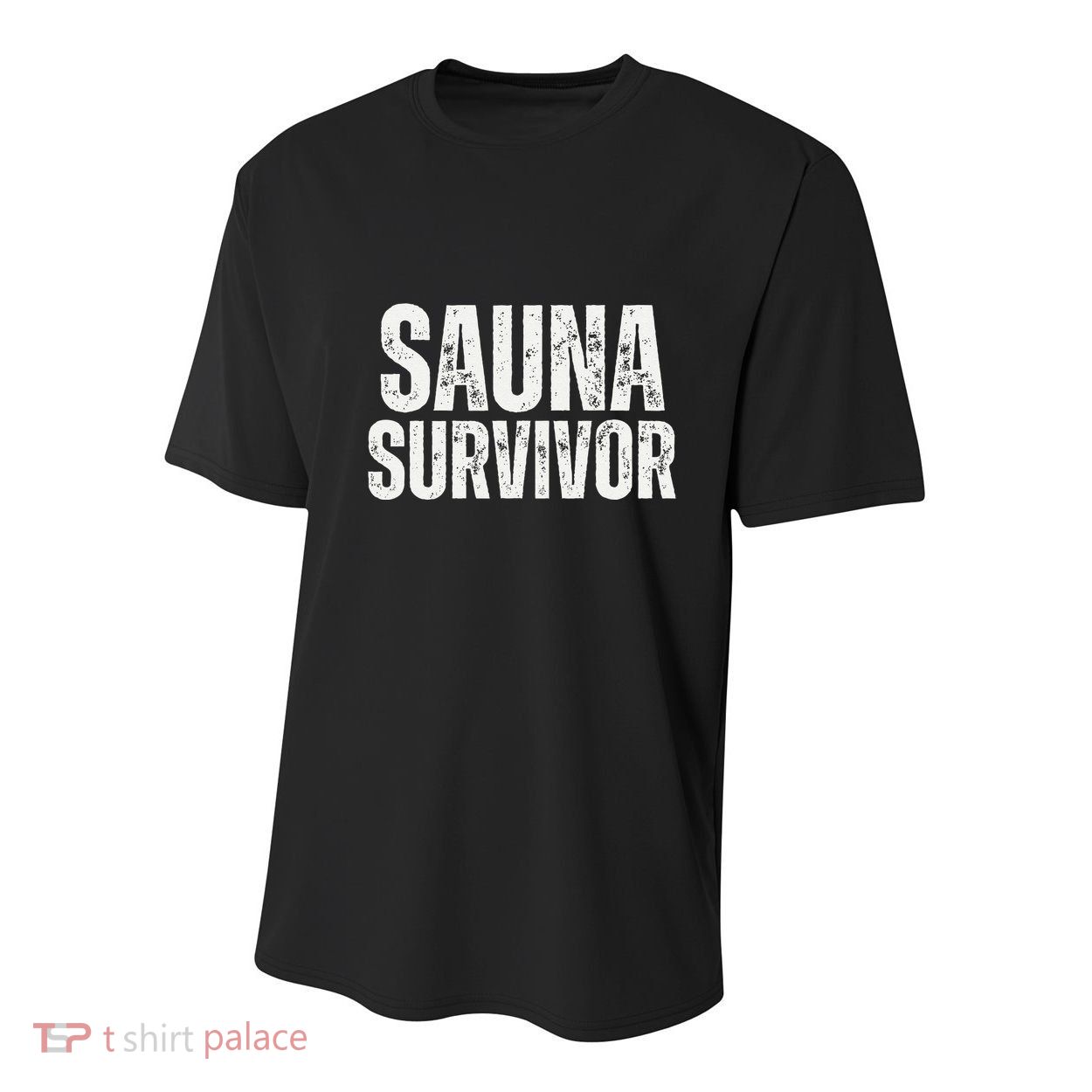 Sauna Survivor Funny For Infrared Sauna Lovers Youth Performance Sprint T-Shirt