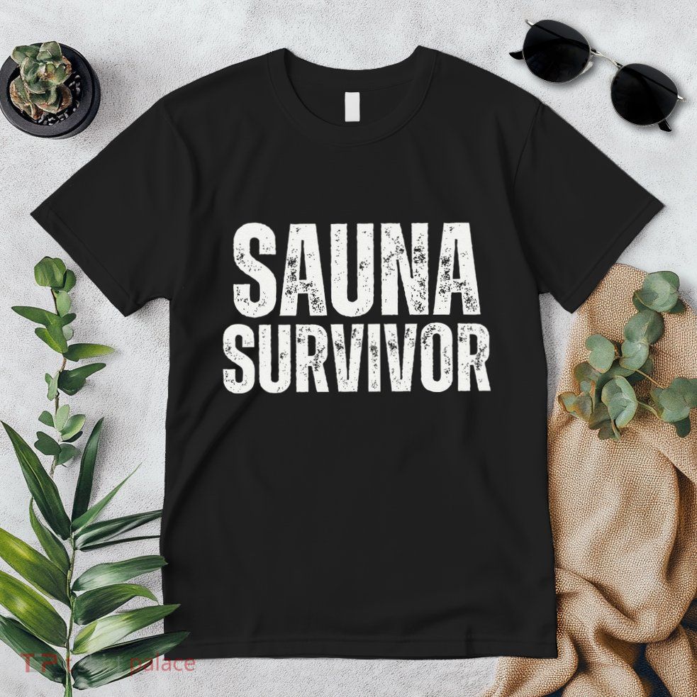 Sauna Survivor Funny For Infrared Sauna Lovers Premium T-Shirt