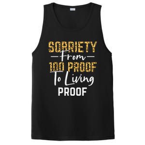 Sober Sobriety Form 100 Proof To Living Proof Sobriety Aa Na PosiCharge Competitor Tank