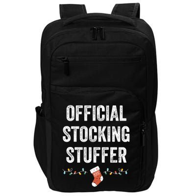 Stocking Stuffer Funny Matching Adult Christmas Meaningful Gift Impact Tech Backpack