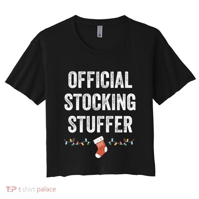 Stocking Stuffer Funny Matching Adult Christmas Meaningful Gift Crop Top