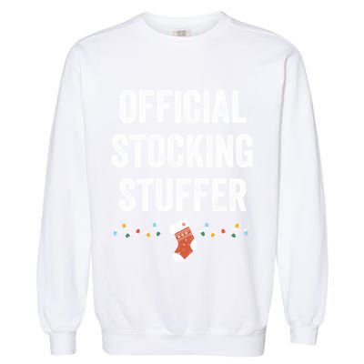 Stocking Stuffer Funny Matching Adult Christmas Meaningful Gift Garment-Dyed Sweatshirt