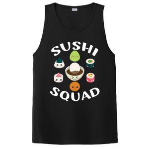 Sushi Squad Funny Sushi Japanese Food Sushi Lover Gift PosiCharge Competitor Tank