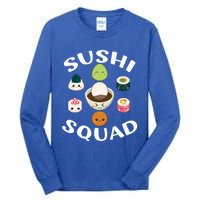 Sushi Squad Funny Sushi Japanese Food Sushi Lover Gift Tall Long Sleeve T-Shirt