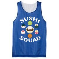 Sushi Squad Funny Sushi Japanese Food Sushi Lover Gift Mesh Reversible Basketball Jersey Tank