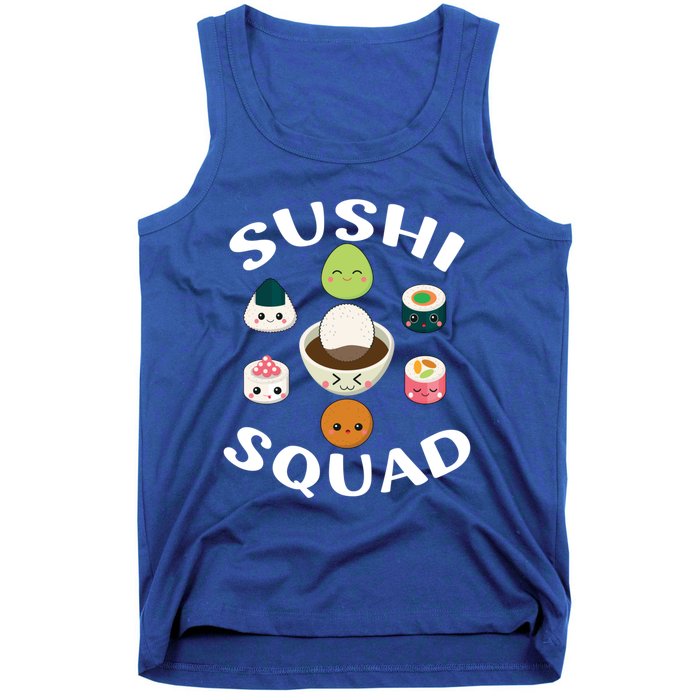 Sushi Squad Funny Sushi Japanese Food Sushi Lover Gift Tank Top