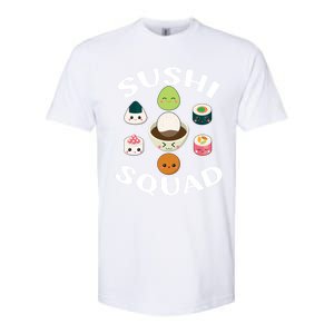 Sushi Squad Funny Sushi Japanese Food Sushi Lover Gift Softstyle CVC T-Shirt