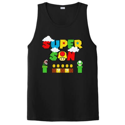 Super Son Funny Gamer Super Kiddio Retro PosiCharge Competitor Tank