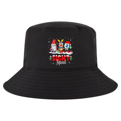 Sight Squad Funny Optometry Gnome Reindeer For Christmas Cool Comfort Performance Bucket Hat