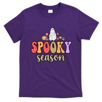 Spooky Season Floral Hippie Ghost T-Shirt